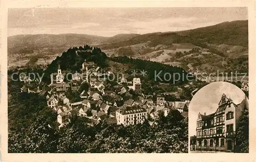 AK / Ansichtskarte Lindenfels Odenwald Panorama Kurhaus Kat. Lindenfels