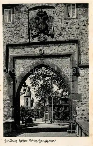 AK / Ansichtskarte Friedberg Hessen Burg Hauptportal Kat. Friedberg (Hessen)