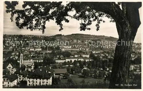 AK / Ansichtskarte St Gallen SG Stadtpanorama Kat. St Gallen