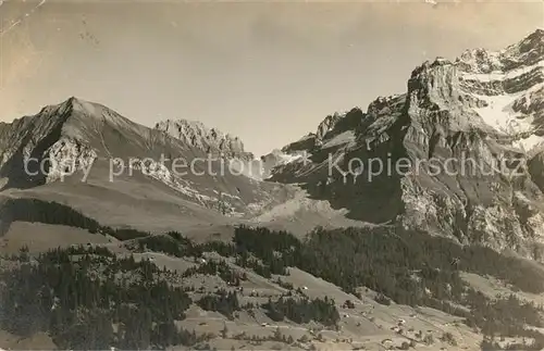 AK / Ansichtskarte Adelboden Alpenpanorama Kat. Adelboden