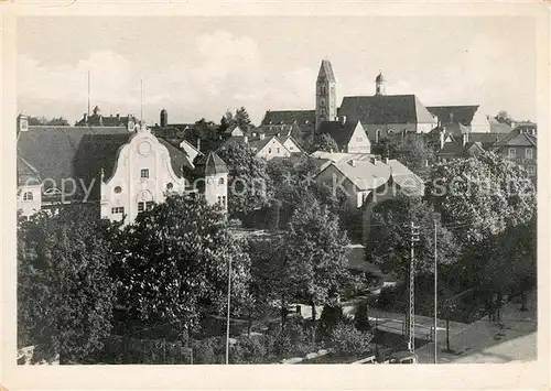 AK / Ansichtskarte Bad Woerishofen Kurhaus und Pfarrkirche Kat. Bad Woerishofen