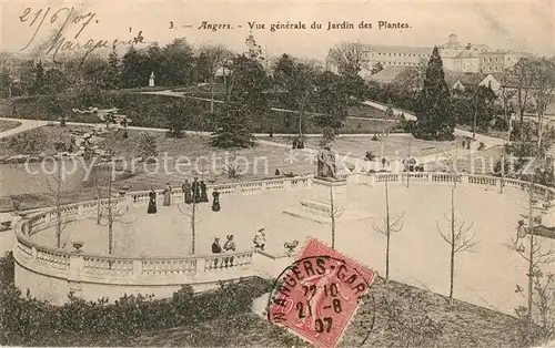 AK / Ansichtskarte Angers Vue generale du Jardin des Plantes Kat. Angers