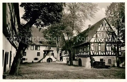 AK / Ansichtskarte Michelstadt Kellereihof Fachwerkhaus Kat. Michelstadt