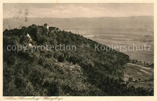 AK / Ansichtskarte Hessisch Oldendorf Schloss Schaumburg Landschaftspanorama Wesergebirge Kat. Hessisch Oldendorf