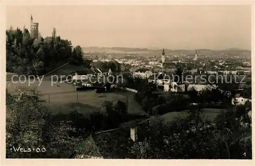 AK / Ansichtskarte Wels Stadtpanorama