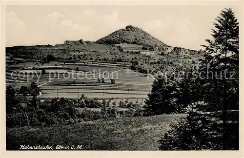 AK / Ansichtskarte Hohenstaufen Panorama Kat. Goeppingen