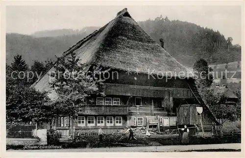 AK / Ansichtskarte Calmbach Enz Schwarzwaldhaus Kat. Bad Wildbad