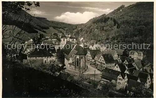 AK / Ansichtskarte Wiesensteig Teilansicht Kat. Wiesensteig