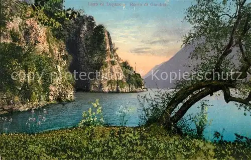 AK / Ansichtskarte Gandria Lago di Lugano Rocco di Gandria Kat. Gandria