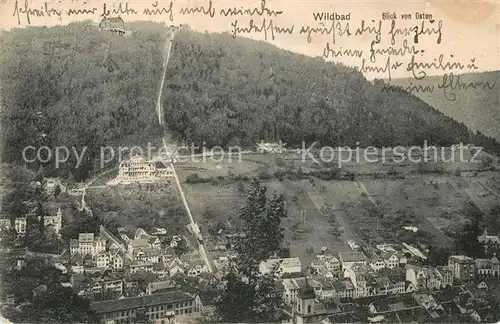 AK / Ansichtskarte Wildbad Schwarzwald Panorama Kat. Bad Wildbad