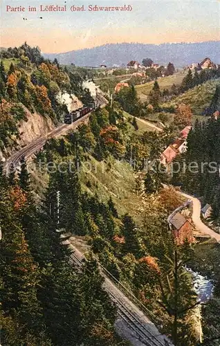 AK / Ansichtskarte Bonndorf Schwarzwald Partie im Loeffeltal Kat. Bonndorf