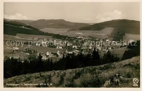 AK / Ansichtskarte Furtwangen Panorama Kat. Furtwangen im Schwarzwald