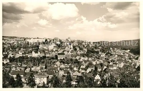 AK / Ansichtskarte Altensteig Schwarzwald Stadtblick