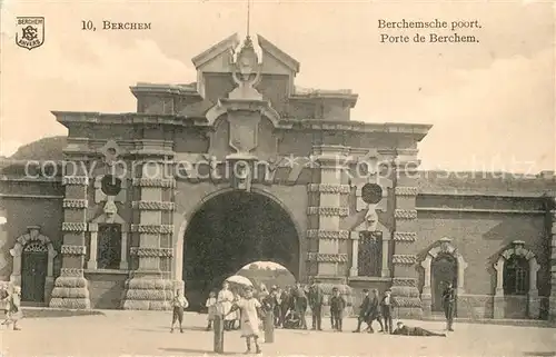 AK / Ansichtskarte Berchem Anvers Porte de Berchem Kat. 