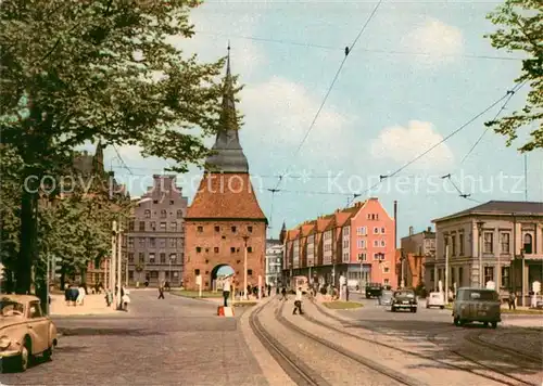 AK / Ansichtskarte Rostock Mecklenburg Vorpommern Steintor Kat. Rostock