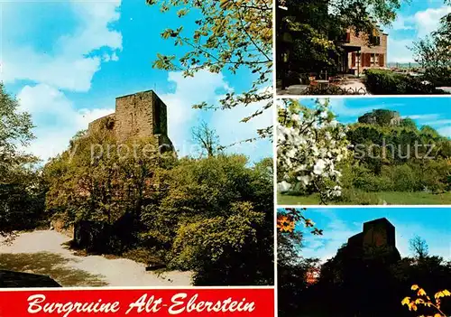 AK / Ansichtskarte Baden Baden Burgruine Alt Eberstein Kat. Baden Baden