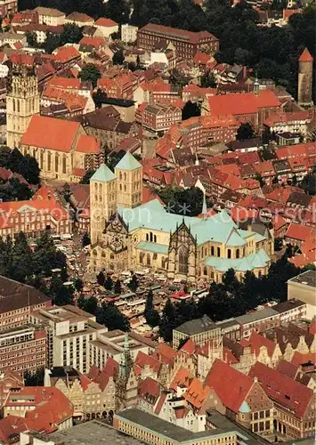 AK / Ansichtskarte Muenster Westfalen St. Paulus Dom ueberwasserkirche Buddenturm Kat. Muenster