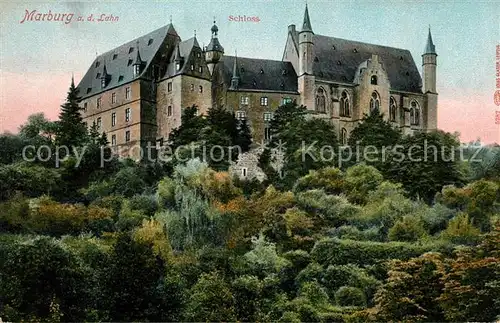 AK / Ansichtskarte Marburg Lahn Schloss Kat. Marburg