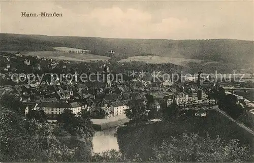 AK / Ansichtskarte Hann. Muenden Panorama Kat. Hann. Muenden