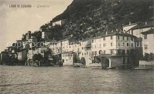 AK / Ansichtskarte Gandria Lago di Lugano Teilansicht Kat. Gandria