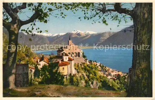 AK / Ansichtskarte Locarno Lago Maggiore Madonna del Sasso