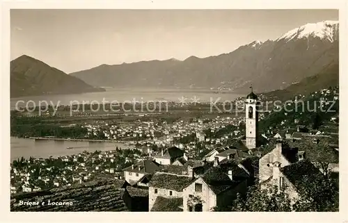 AK / Ansichtskarte Brione mit Locarno Kat. Brione sopra Minusio