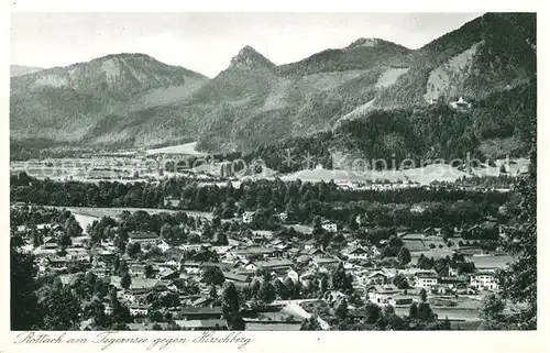 AK / Ansichtskarte Rottach Egern am Tegernsee mit Hirschberg Kat. Rottach Egern