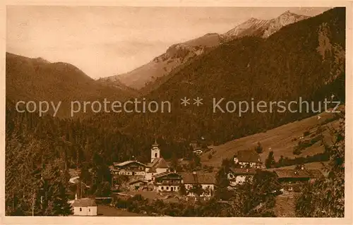 AK / Ansichtskarte Landl Thiersee Panorama Kat. Thiersee