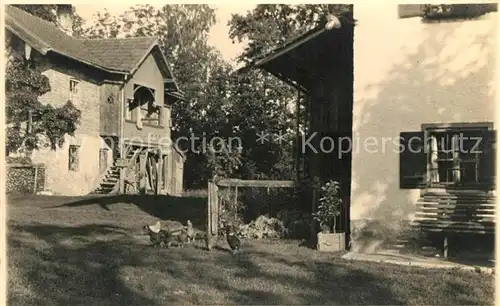 AK / Ansichtskarte Ansbach Mittelfranken Bauernhof Landwirtschaftliches Anwesen Wasserrad Kat. Ansbach