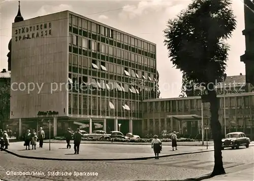 AK / Ansichtskarte Offenbach Main Staedtische Sparkasse Kat. Offenbach am Main