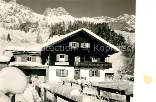 AK / Ansichtskarte Leogang Haus Hoell  Kat. Leogang