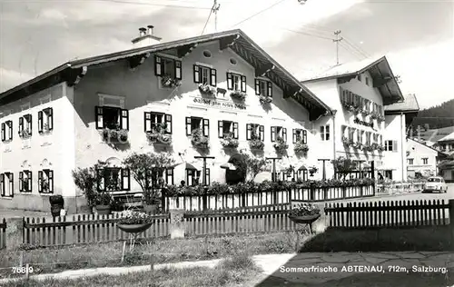 AK / Ansichtskarte Abtenau Gasthof zum roten Ochsen Kat. Abtenau