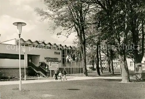 AK / Ansichtskarte Kuehlungsborn Ostseebad Meerwasserschwimmhalle Kat. Kuehlungsborn