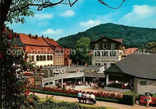 AK / Ansichtskarte Lindenfels Odenwald Kurgarten Kat. Lindenfels