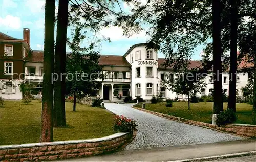 AK / Ansichtskarte Hoechenschwand Sanatorium Sonnenhof Kat. Hoechenschwand