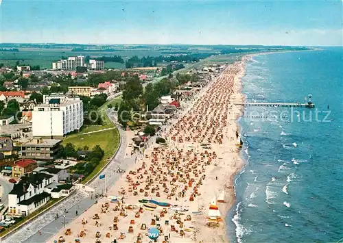 AK / Ansichtskarte Dahme Ostseebad Fliegeraufnahme Kat. Dahme