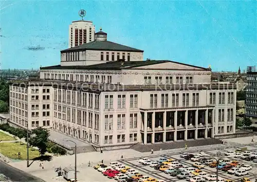 AK / Ansichtskarte Leipzig Opernhaus Karl Marx Platz Kat. Leipzig