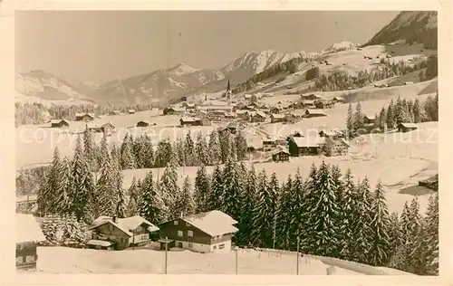 AK / Ansichtskarte Kleinwalsertal Riezlern Nebelhorn Kat. Oesterreich