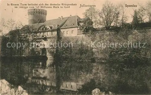 Spandau Juliusturm Deutscher Kriegsschatz Kat. Berlin