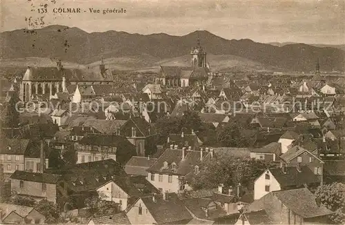 Colmar Haut Rhin Elsass Vue generale et les Vosges Kat. Colmar