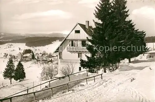 AK / Ansichtskarte Saig Schwarzwald Haus Kurz Hilbert  Kat. Lenzkirch