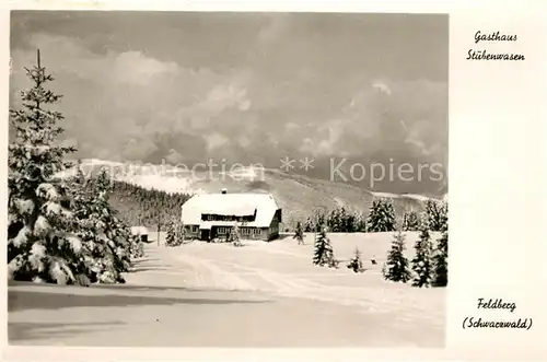 AK / Ansichtskarte Feldberg Schwarzwald Gasthaus Stuebenwasen  Kat. Feldberg (Schwarzwald)