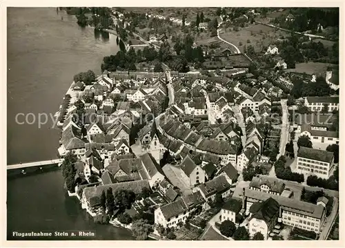 AK / Ansichtskarte Stein Rhein Fliegeraufnahme Kat. Stein Rhein