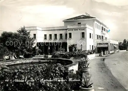 AK / Ansichtskarte Abano Terme Antiche Terme Molino  Kat. Abano Terme