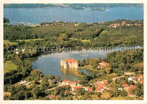 AK / Ansichtskarte Gluecksburg Ostseebad Fliegeraufnahme Schloss  Kat. Gluecksburg (Ostsee)