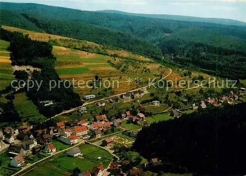 AK / Ansichtskarte Mespelbrunn Fliegeraufnahme Kat. Mespelbrunn