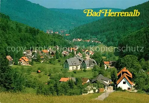 AK / Ansichtskarte Bad Herrenalb Panorama Kat. Bad Herrenalb