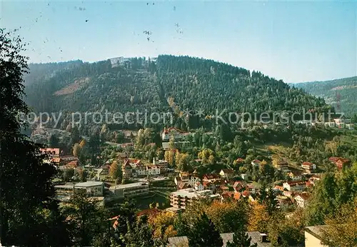 AK / Ansichtskarte Wildbad Schwarzwald Panorama Kat. Bad Wildbad