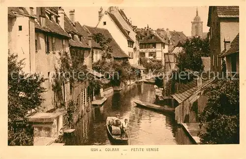 AK / Ansichtskarte Colmar Haut Rhin Elsass Petite Venise Kat. Colmar