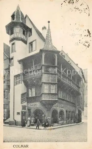 AK / Ansichtskarte Colmar Haut Rhin Elsass Kaufhaus Josef Elbel Kat. Colmar